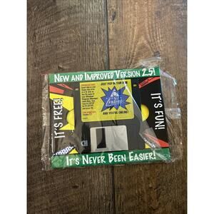 Vintage America Online AOL Floppy Disc Version 2.5‎